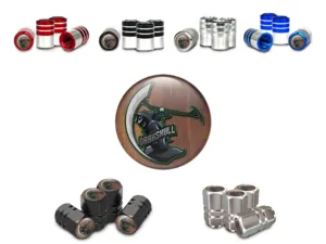 Valve Stem Covers for SUVs Stylish Look Edition